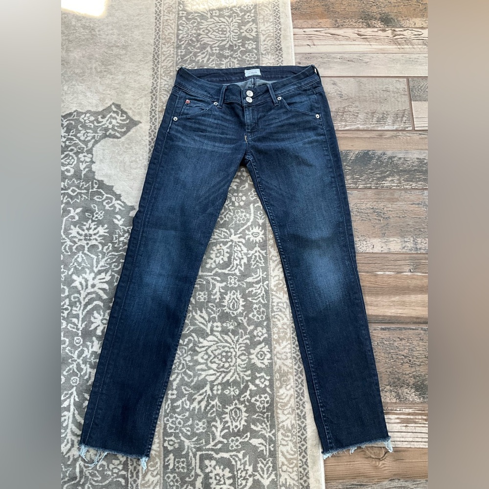Hudson Jeans Women's Dark Indigo Skinny Ankle Jeans